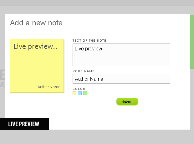 progressiv Snavset Hellere AJAX-enabled Sticky Notes With PHP & jQuery - Tutorialzine