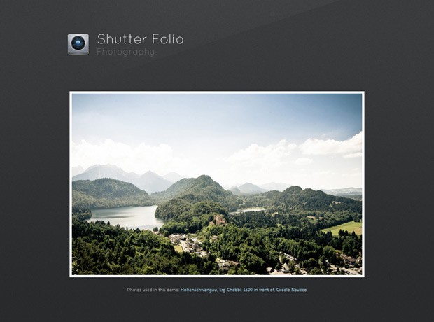 Shutter Effect Portfolio with jQuery and Canvas - Tutorialzine