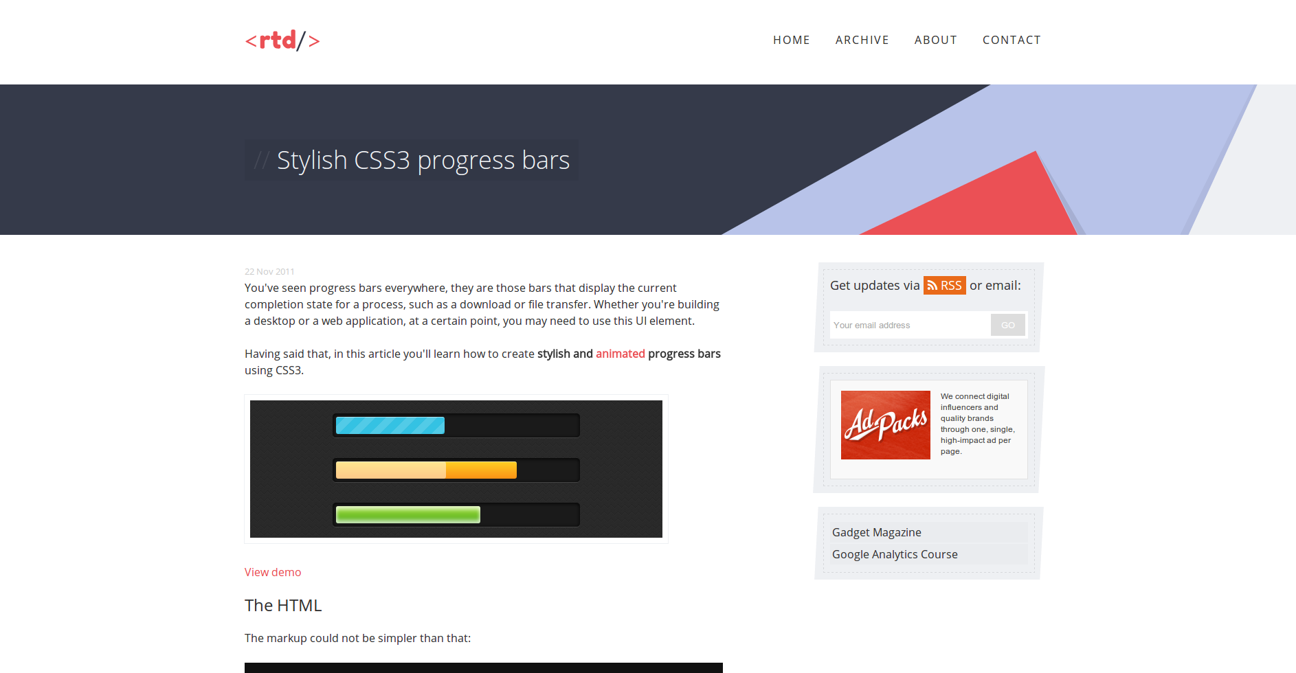 20 Impressive Css3 Techniques Libraries And Examples Tutorialzine