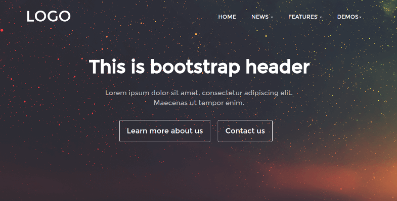 Freebie: 5 Beautiful Bootstrap Headers - Tutorialzine