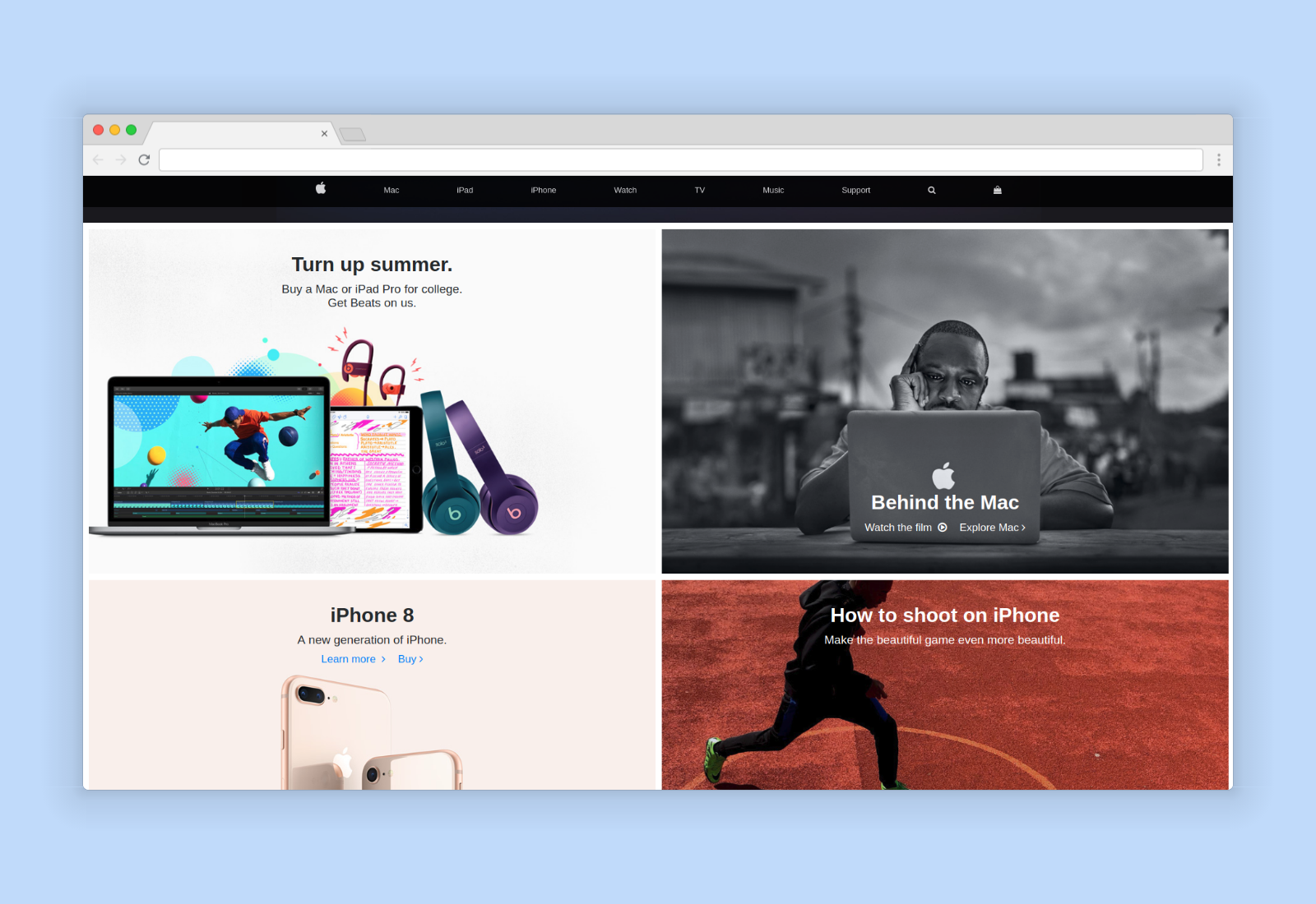 Creating Apple S Website With Bootstrap 4 Tutorialzine