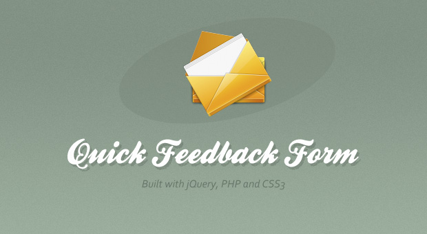Quick Feedback Form w/ PHP and jQuery