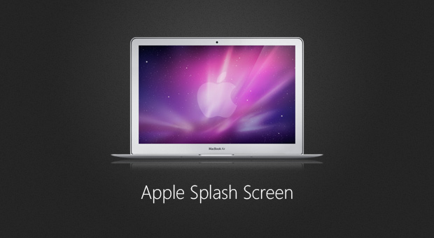 Making an Apple-style Splash Screen